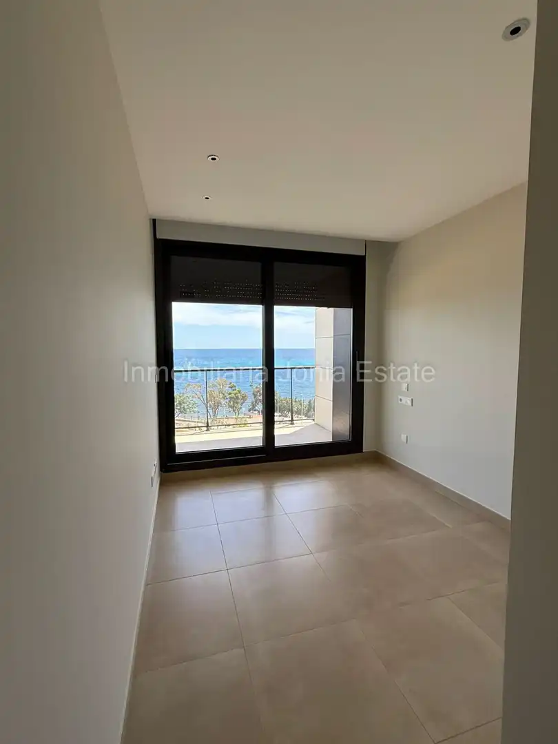 Terrassa de Apartament de lloguer en Villajoyosa / La Vila Joiosa amb Aire condicionat, Jardí privat i Terrassa