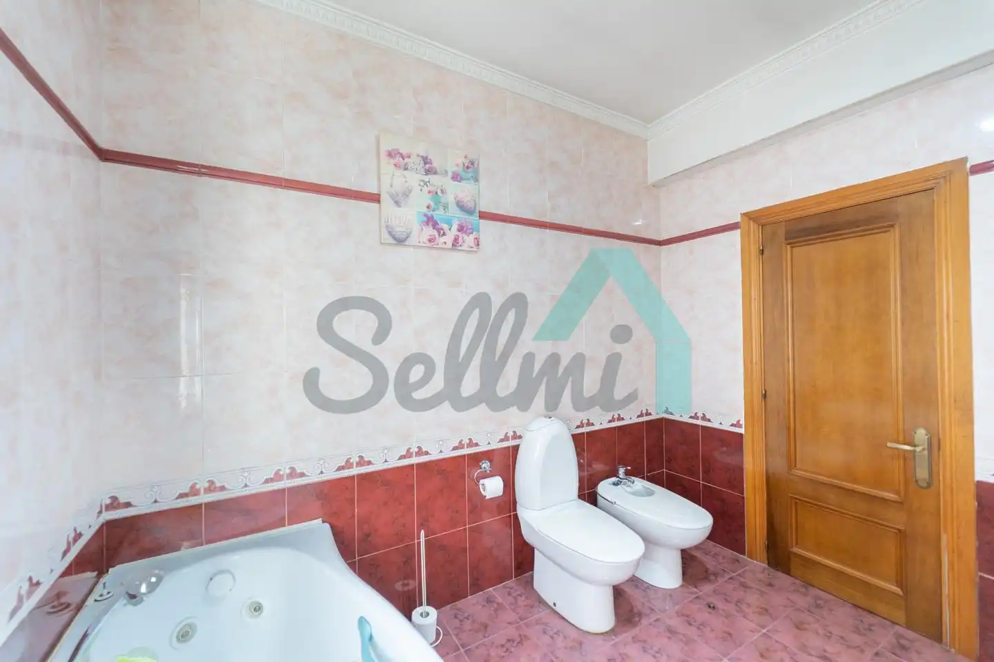 Badezimmer von Wohnung zum Verkauf in Oviedo  mit Heizung, Parkett und Terrasse