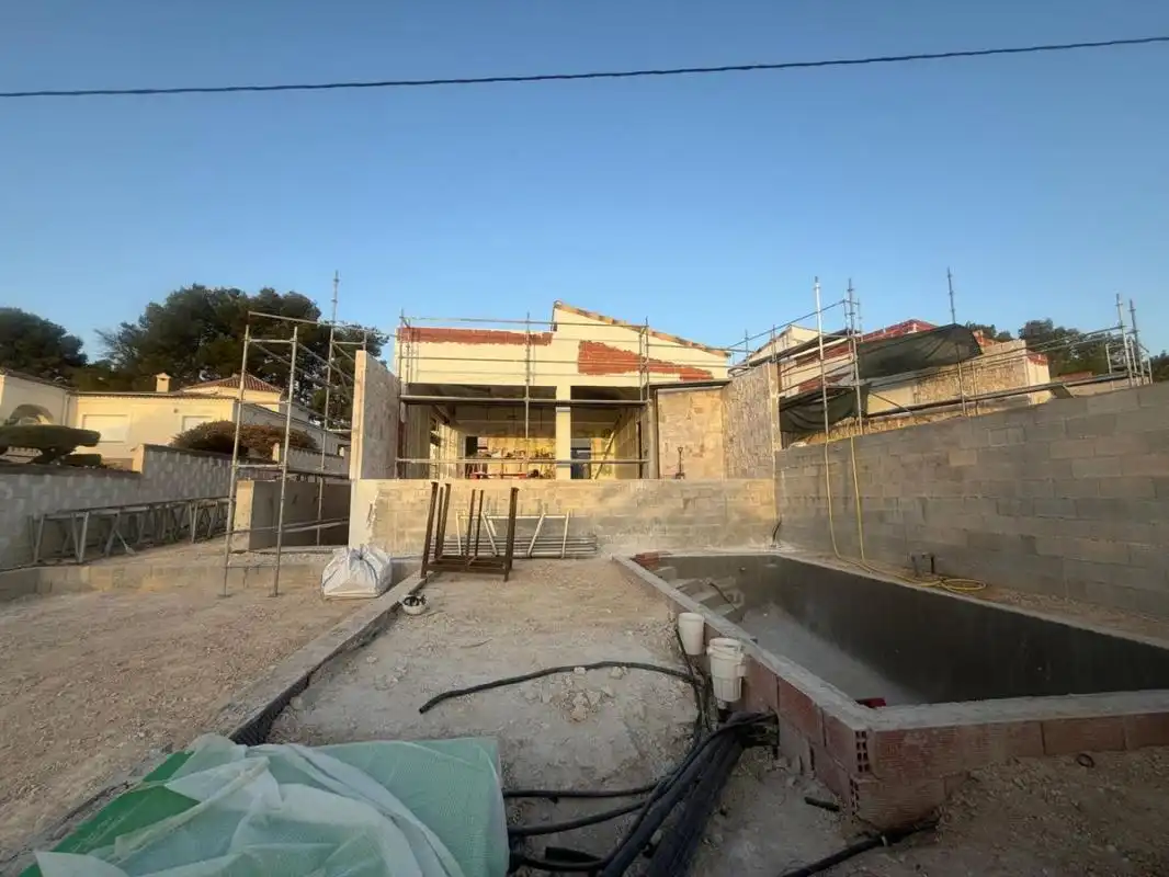 Exterior view of Houses for sale in La Nucia  with Air Conditioner, Heating and Terrace