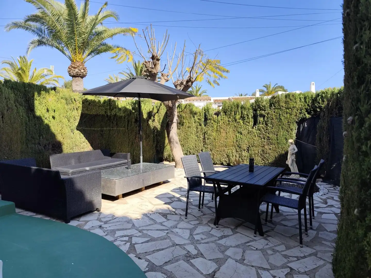 Terraza de Casa o chalet de alquiler en Calpe / Calp con Aire acondicionado, Calefacción y Terraza