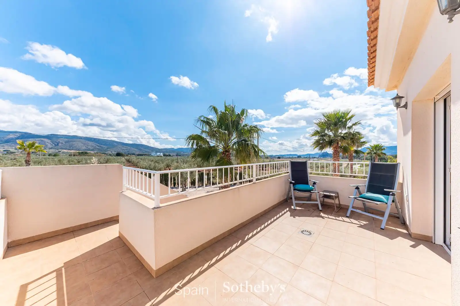Terraza de Casa o chalet en venta en Sax con Aire acondicionado, Calefacción y Jardín privado