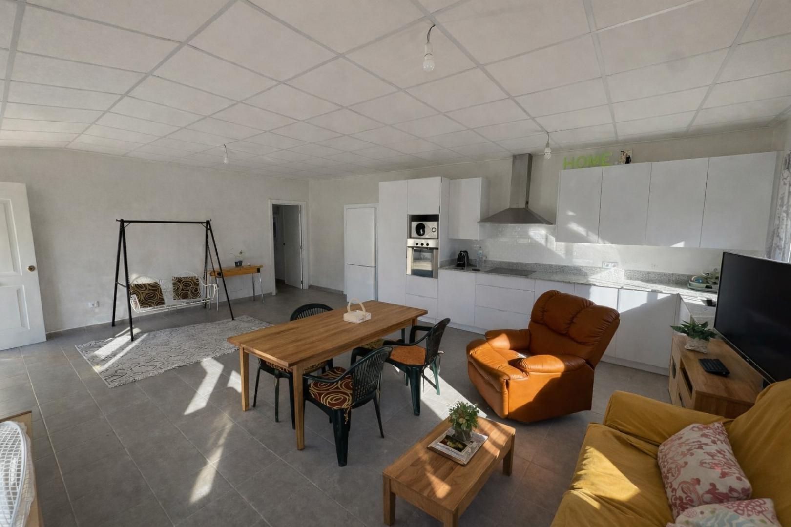 Kitchen of Country house for sale in Salem  with Private garden, Terrace and Swimming Pool