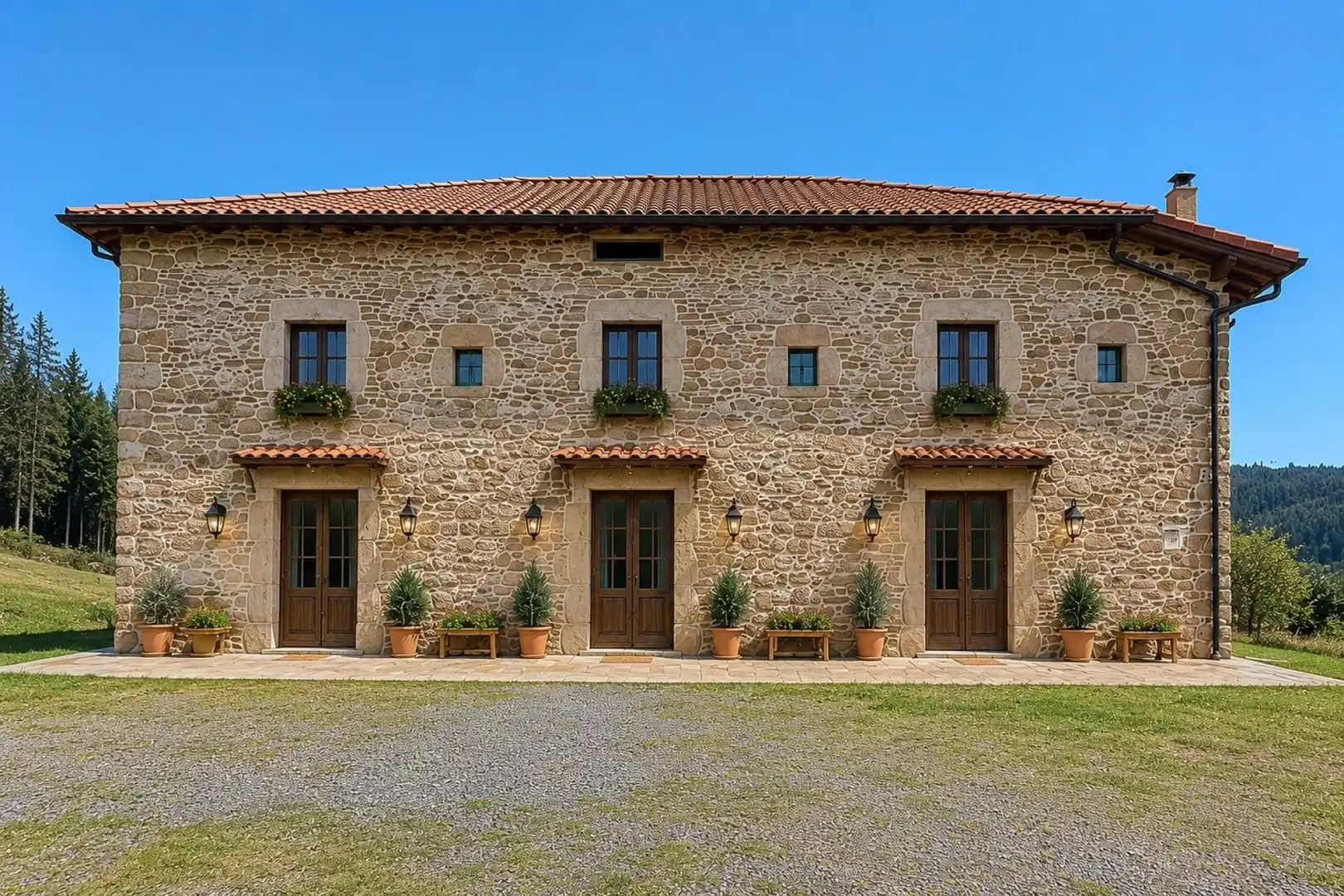 Vista exterior de Finca rústica en venda en Amurrio amb Calefacció