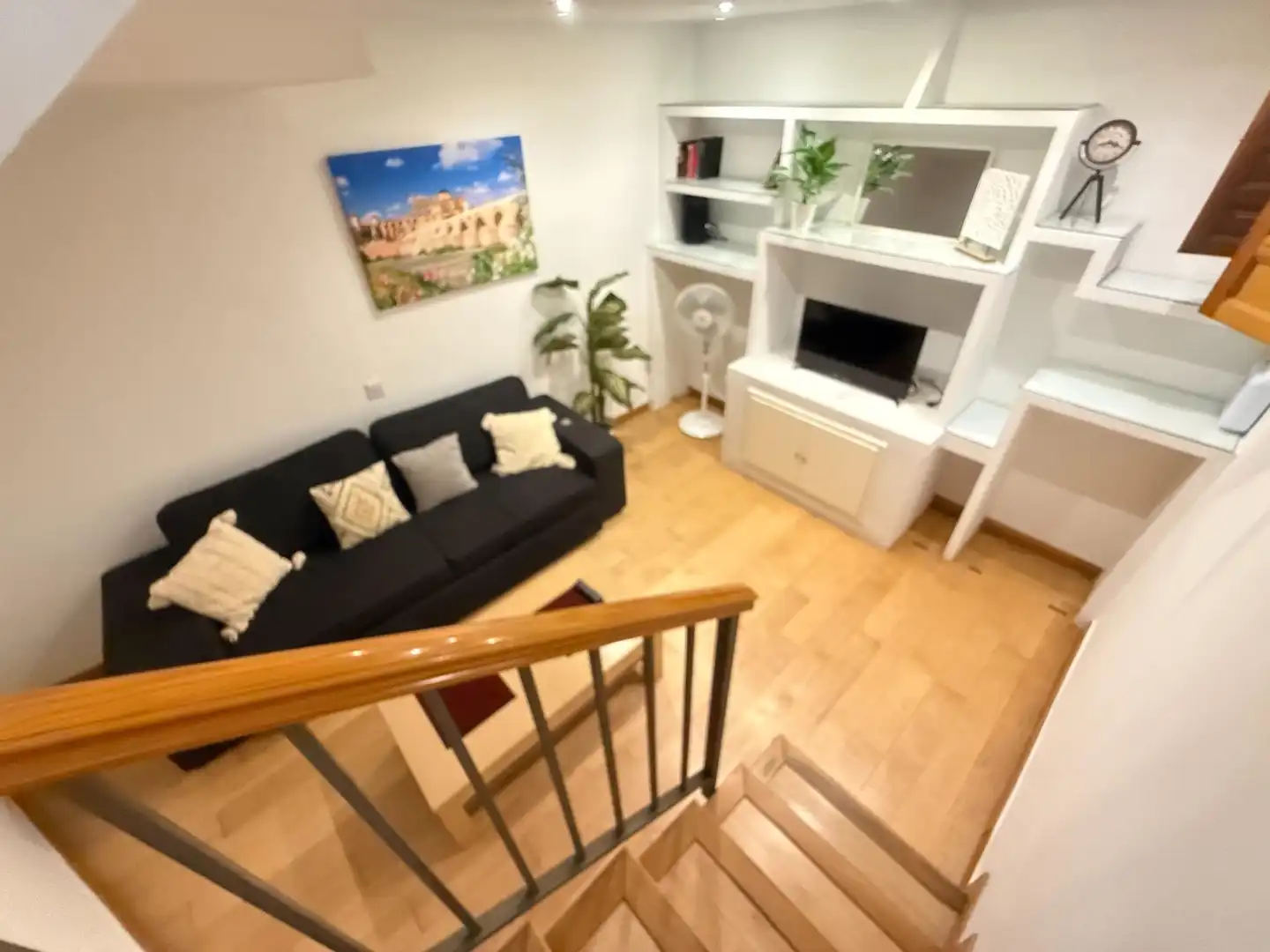 Sala de estar de Dúplex de alquiler en Córdoba con Aire acondicionado y Amueblado