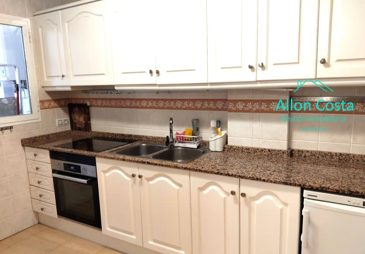 Kitchen of Flat for rent in Altea  with Air Conditioner, Terrace and Furnished