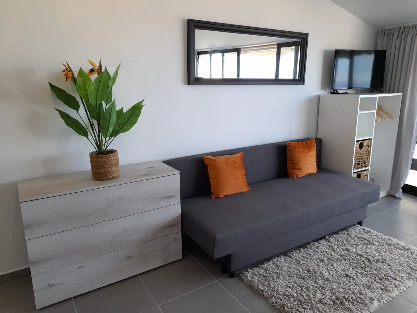 Sala de estar de Dúplex en venta en San Juan de la Rambla con Terraza y Amueblado