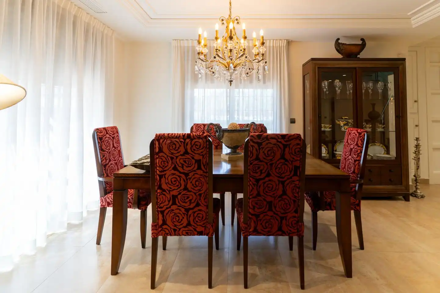 Comedor de Casa o chalet en venta en Elche / Elx con Aire acondicionado, Jardín privado y Parquet