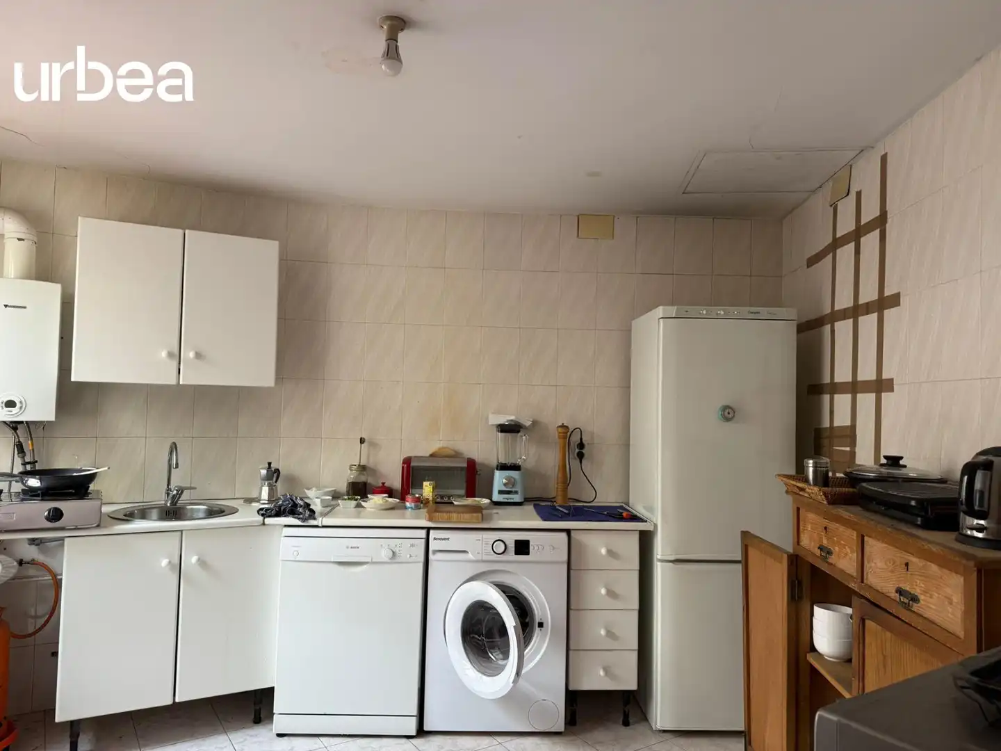 Kitchen of Attic for sale in Málaga  with Terrace, Furnished and Balcony