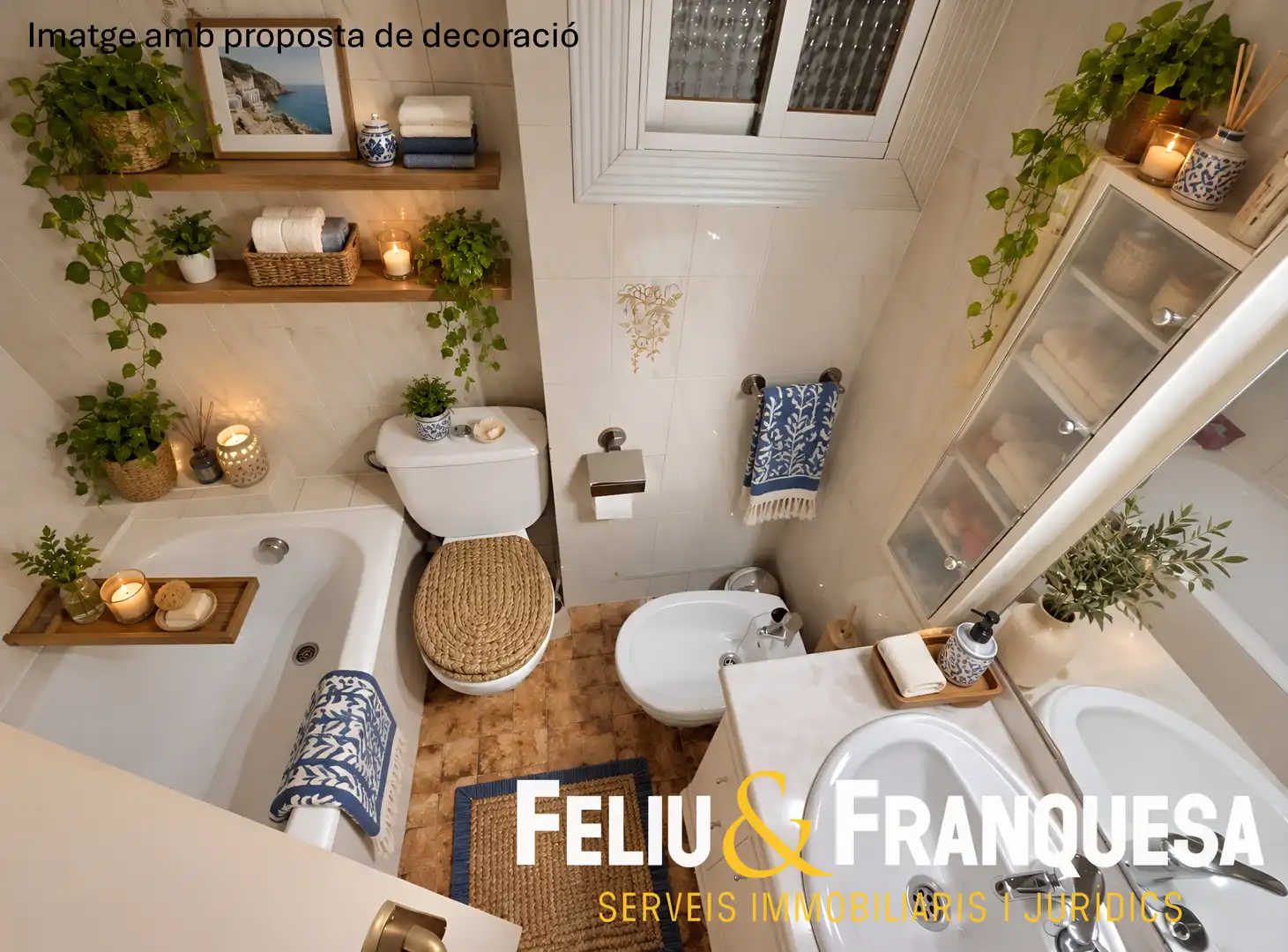 Bathroom of Flat for sale in El Coll
