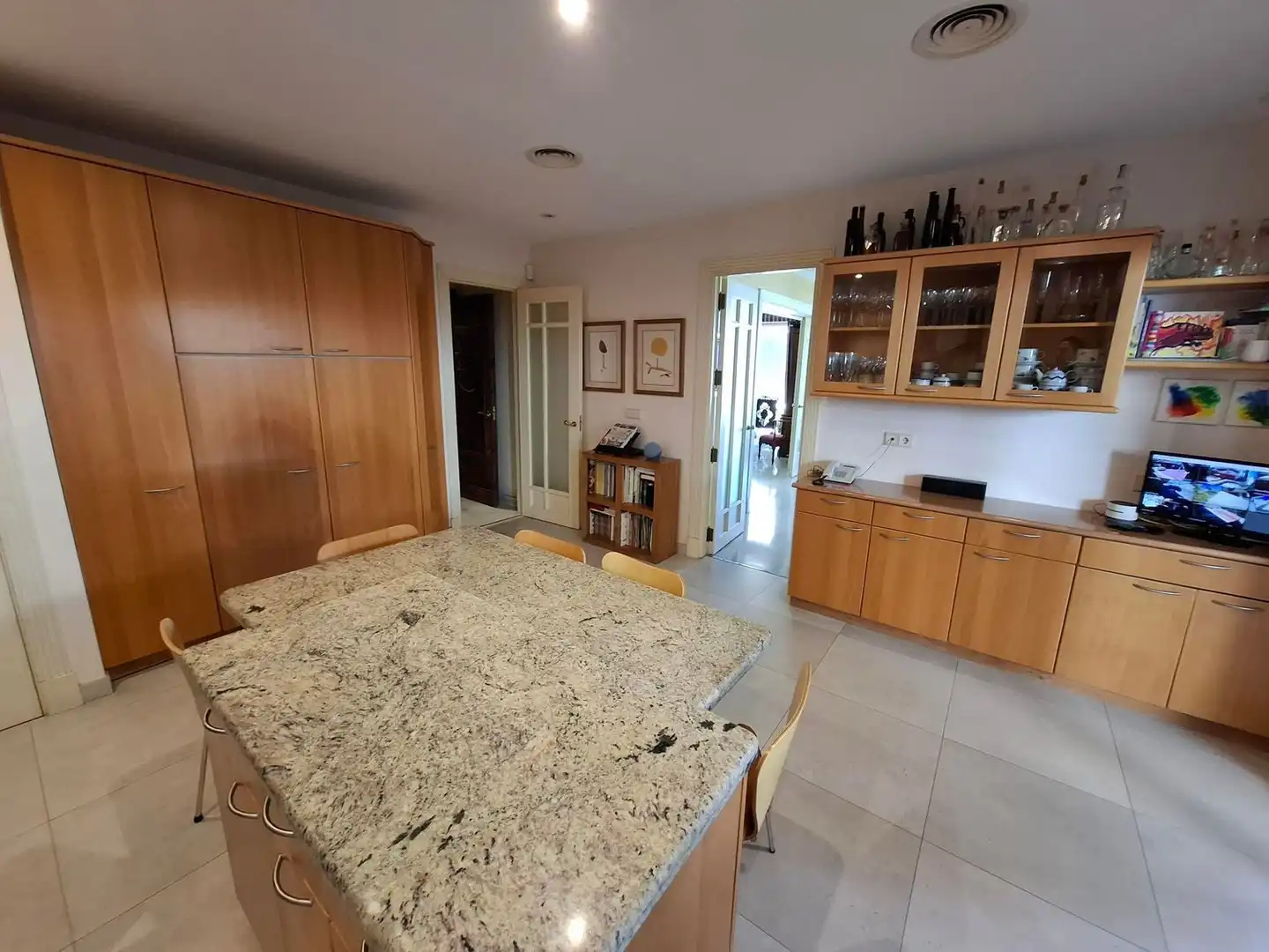 Cocina de Casa o chalet en venta en Alicante / Alacant con Calefacción, Jardín privado y Terraza