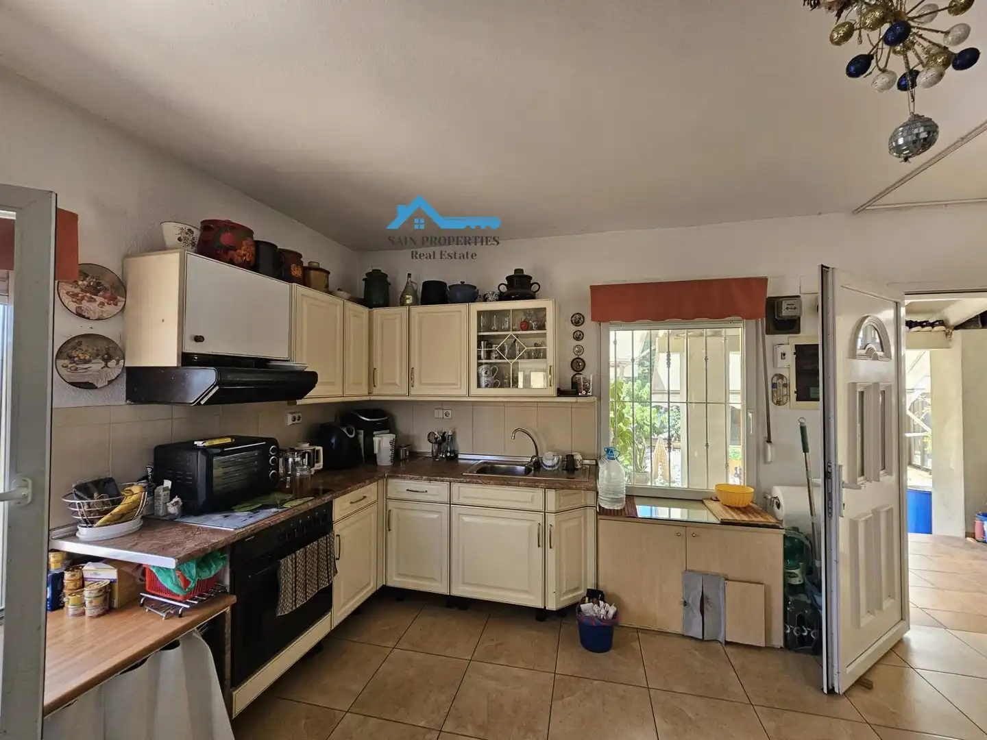 Cocina de Finca rústica en venta en La Nucia con Jardín privado, Terraza y Trastero