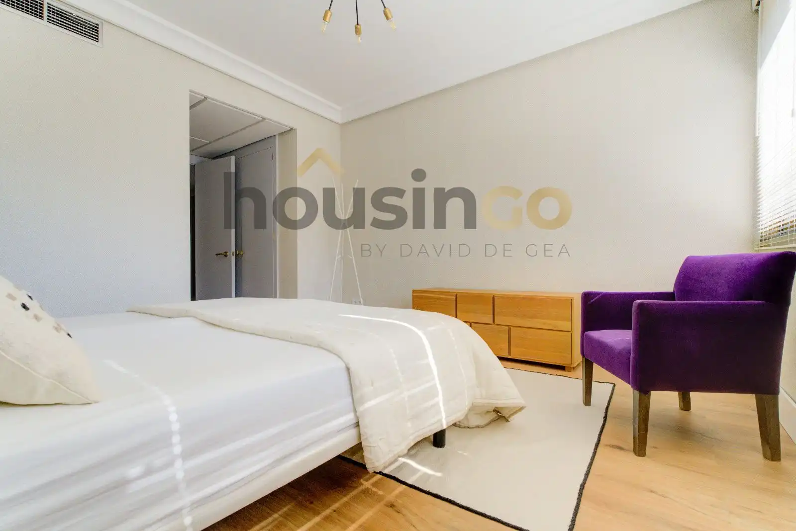 Habitación de Piso de alquiler en Madrid con Aire acondicionado, Calefacción y Amueblado