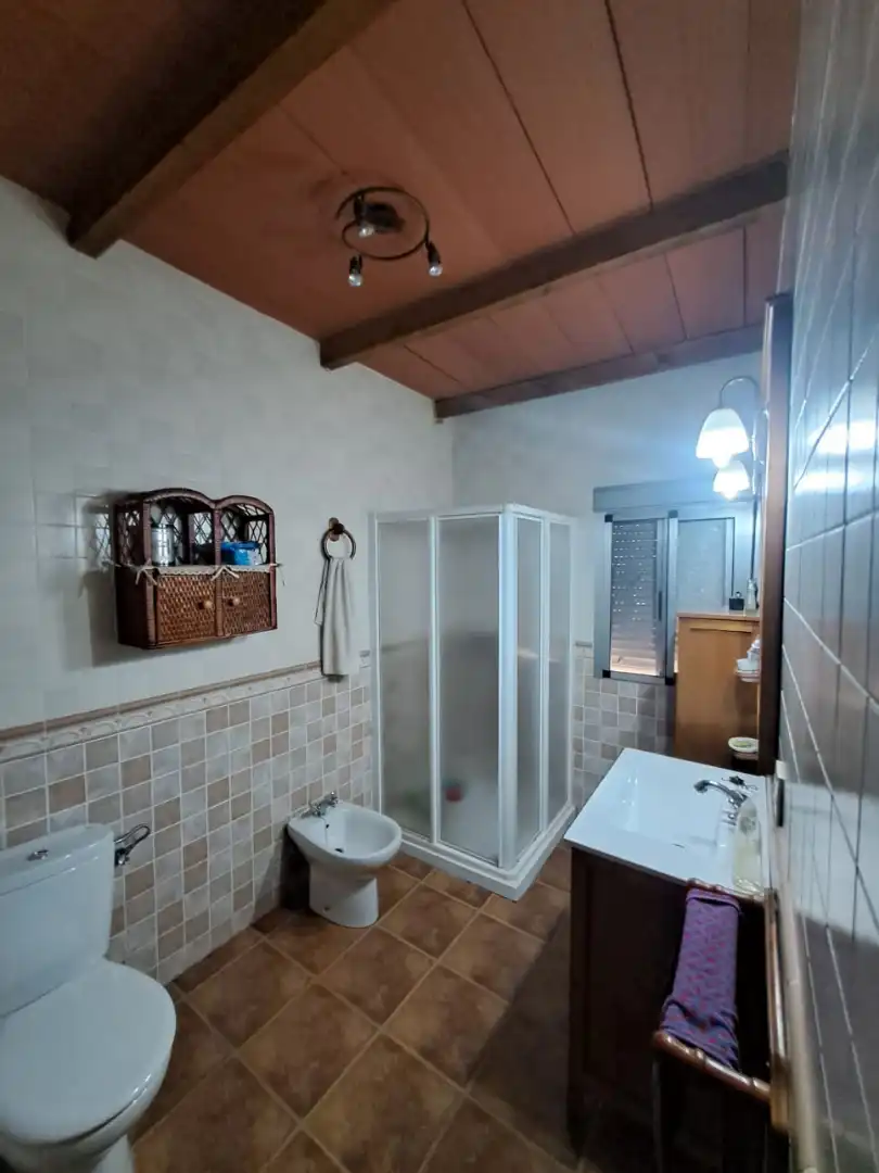 Bany de Casa o xalet en venda en Alcaracejos amb Piscina i Moblat