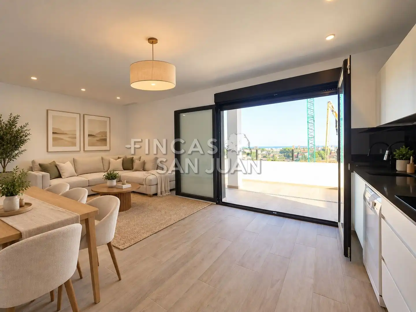 Sala de estar de Ático en venta en Centro  