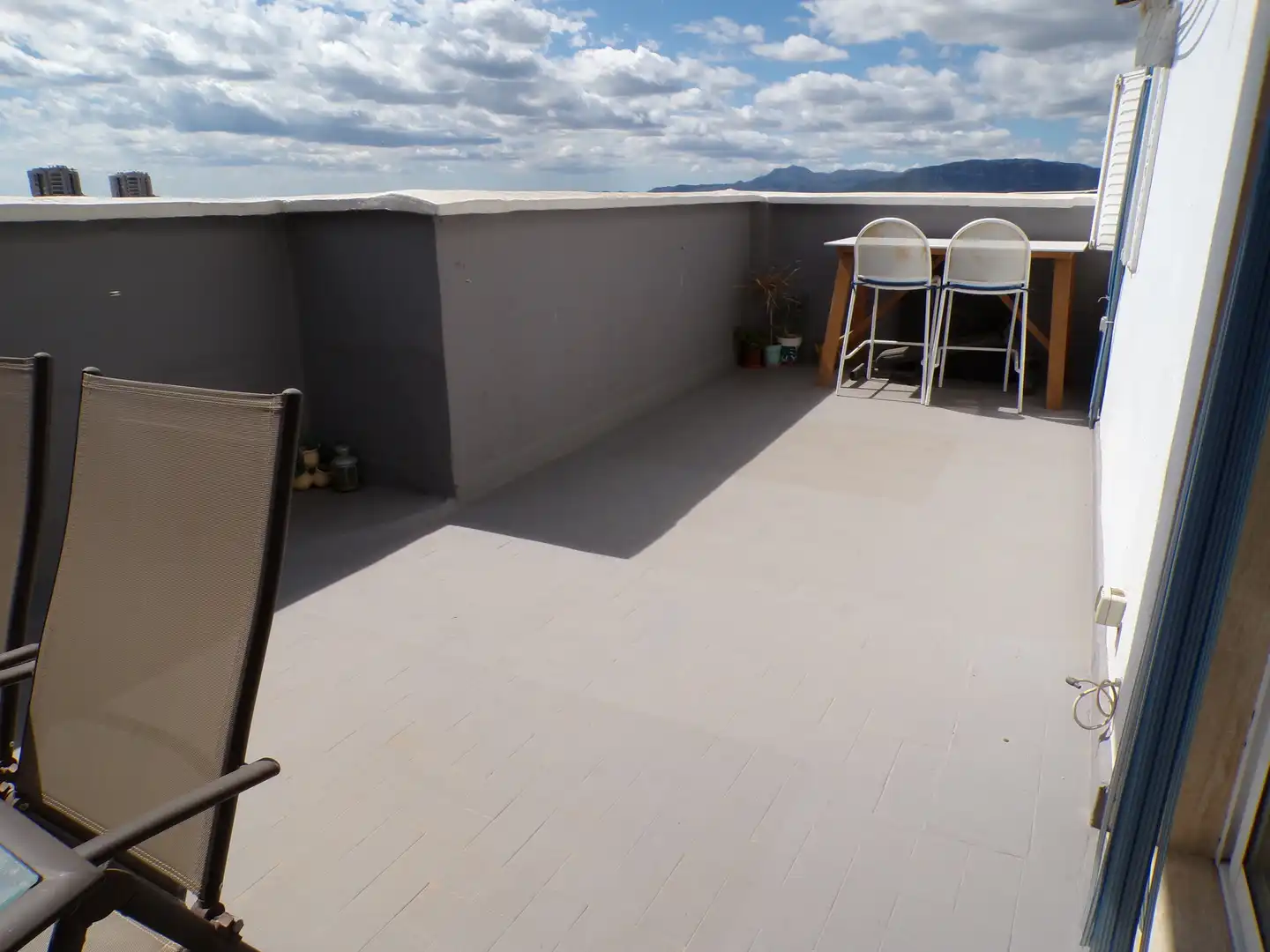 Terrasse von Wohnungen zum Verkauf in Cullera mit Terrasse, Möbliert und Ofen