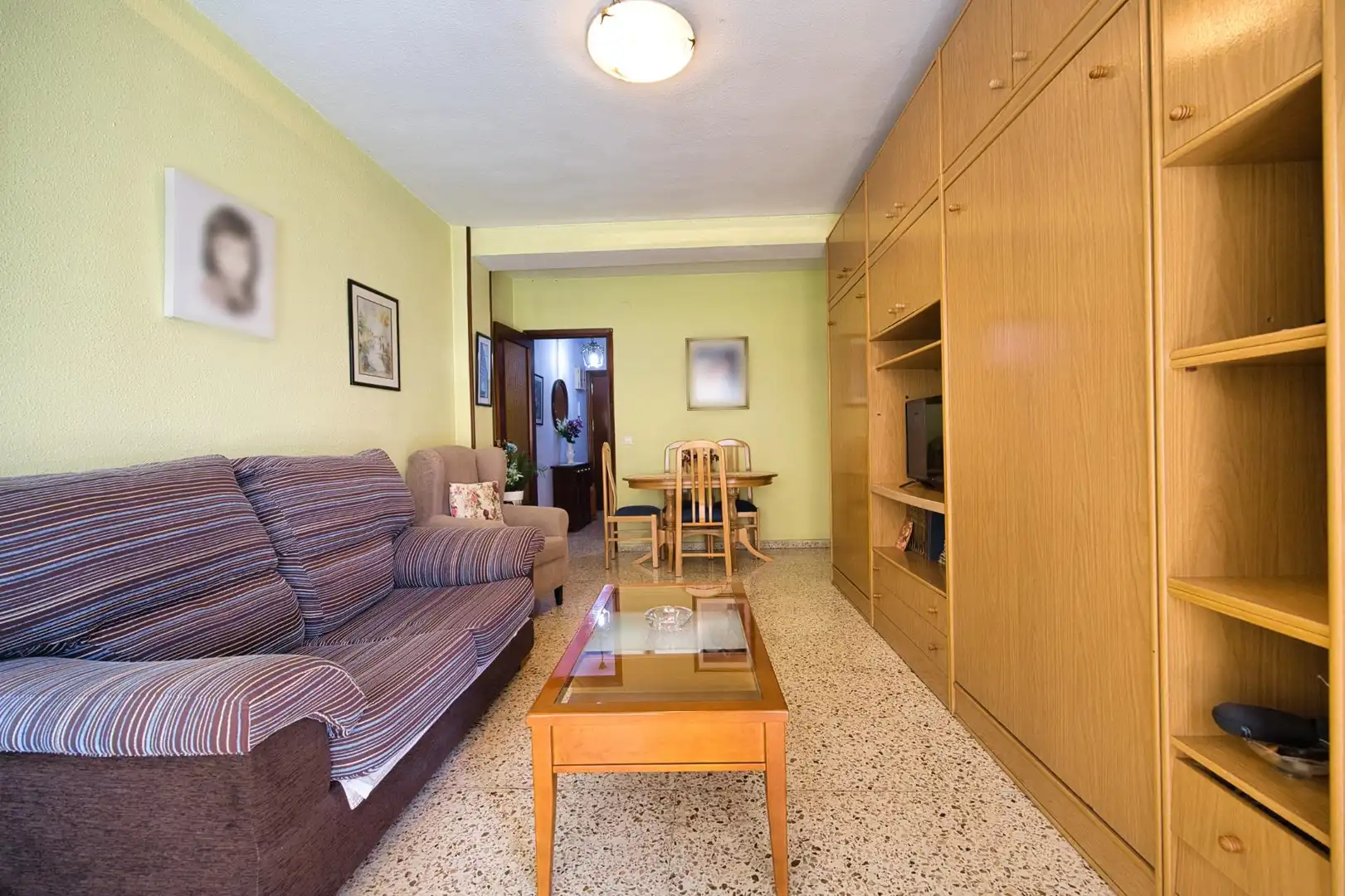 Sala d'estar de Pis en venda en Alicante / Alacant amb Aire condicionat, Calefacció i Terrassa