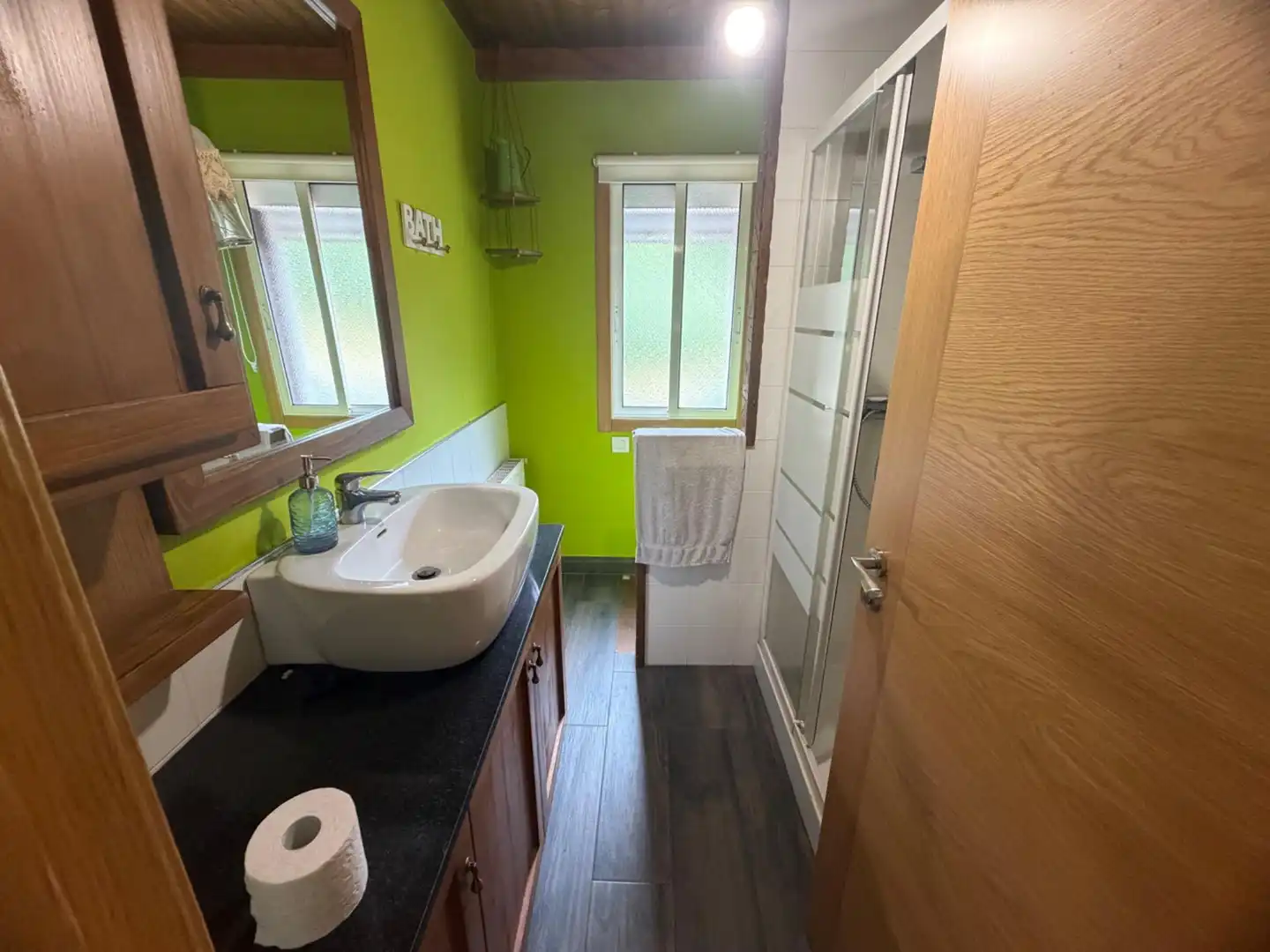 Bany de Casa o xalet en venda en San Cibrao das Viñas amb Calefacció, Jardí privat i Terrassa