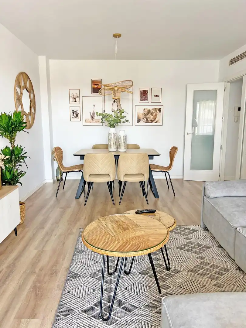 Comedor de Apartamento en venta en Valencia con Calefacción, Jardín privado y Terraza
