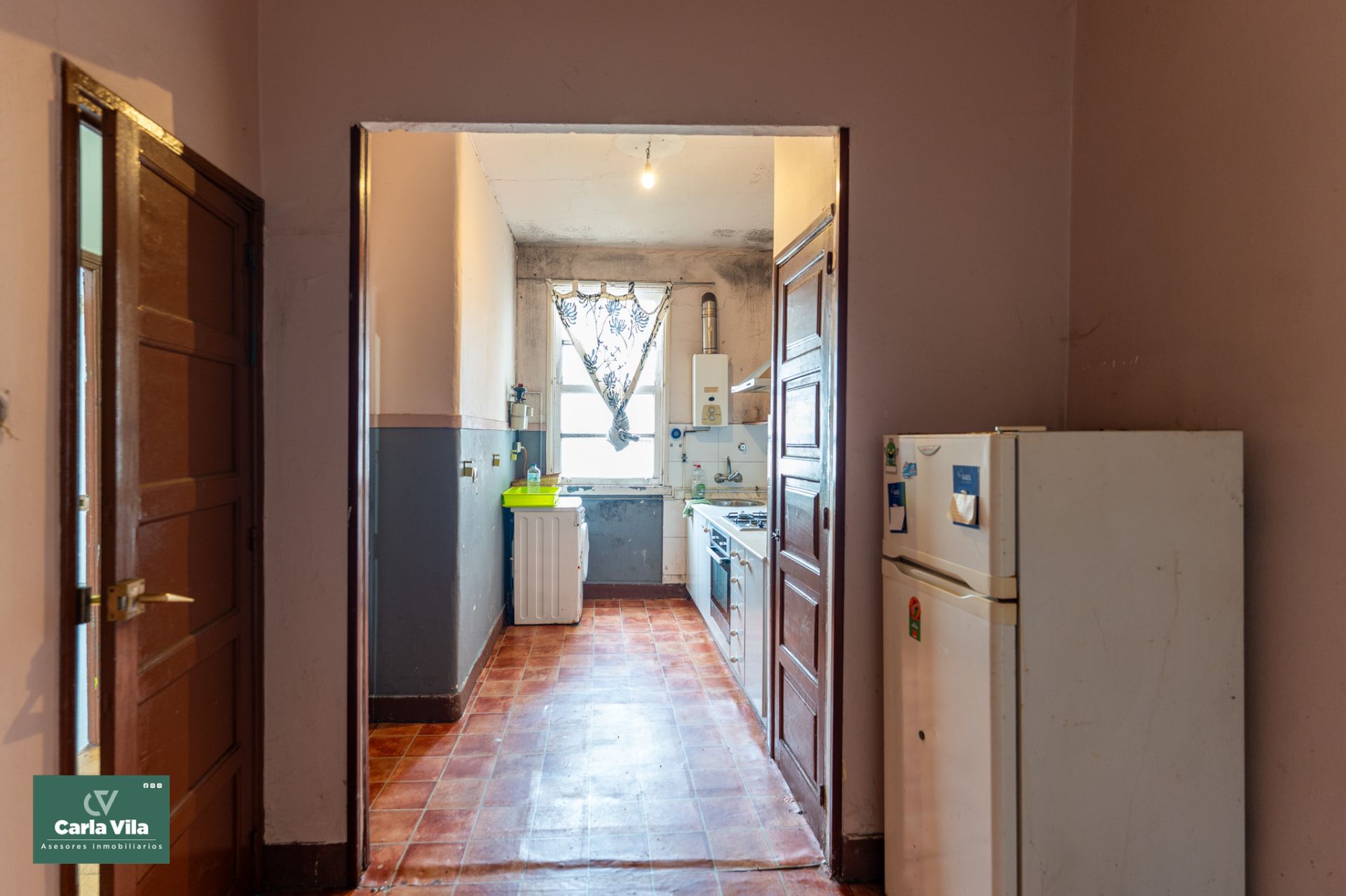 Cocina de Casa adosada en venta en Lugo Capital con Jardín privado, Terraza y Trastero