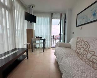 Sala d'estar de Apartament de lloguer en Santa Cruz de Bezana amb Terrassa i Balcó