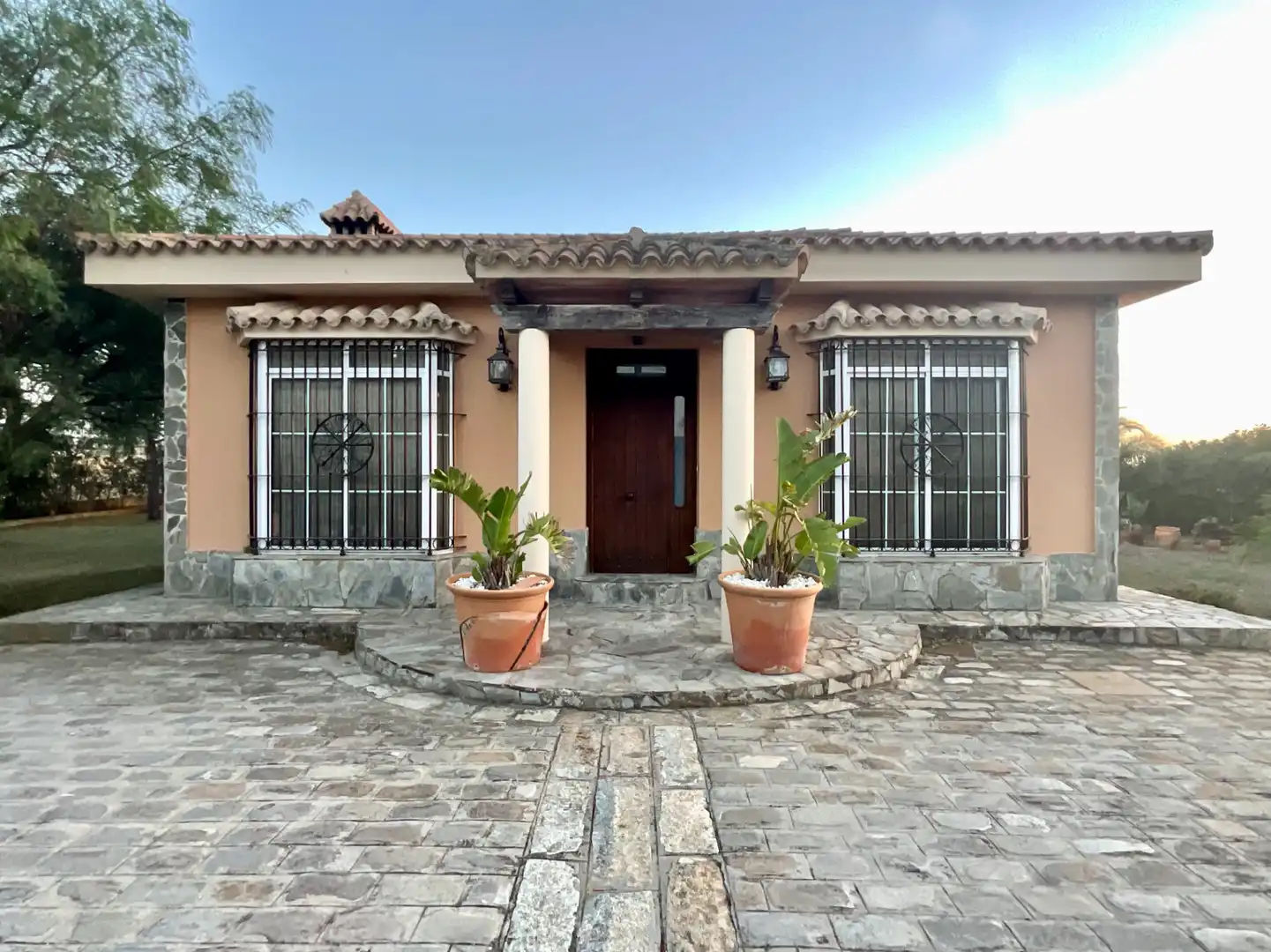 Vista exterior de Casa o xalet en venda en Puerto Real amb Calefacció, Jardí privat i Terrassa