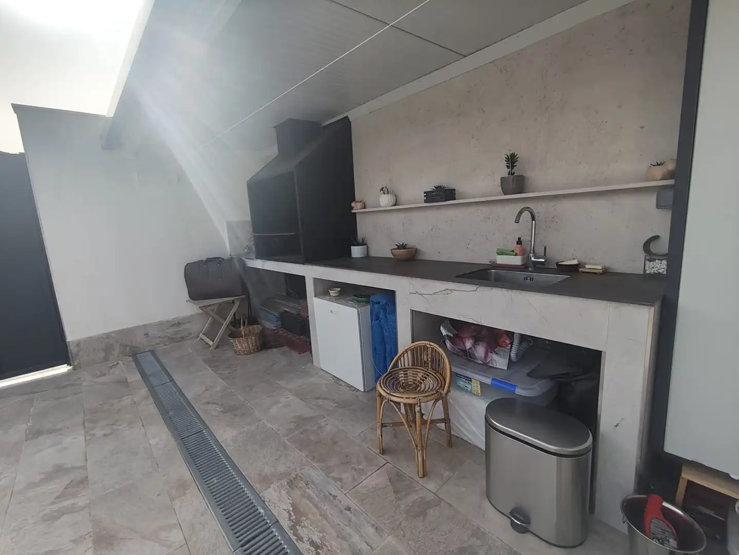 Kitchen of Houses for sale in Las Ventas de Retamosa  with Air Conditioner, Heating and Storage room