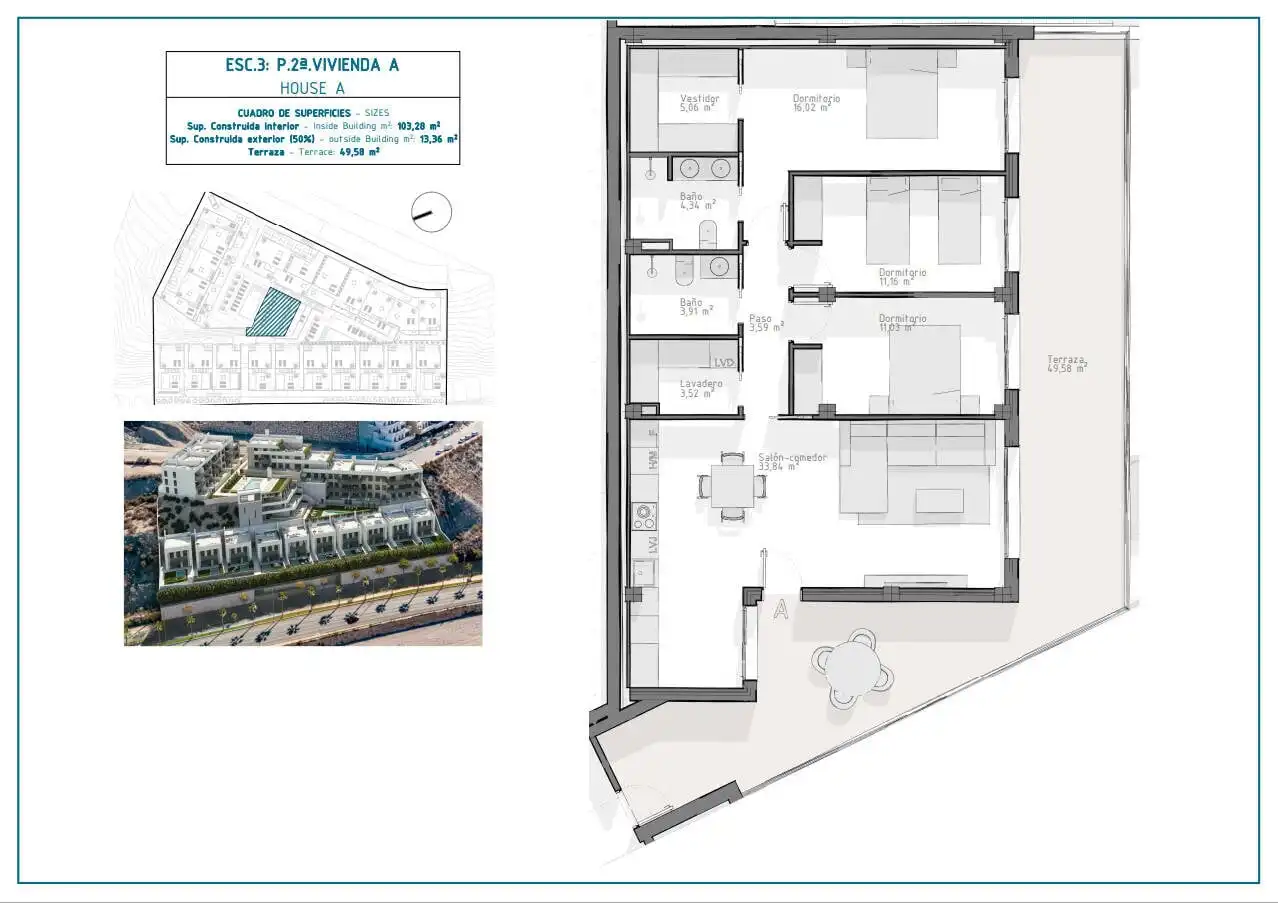 Apartament amb terrassa en venda a El Hornillo, imagen 10