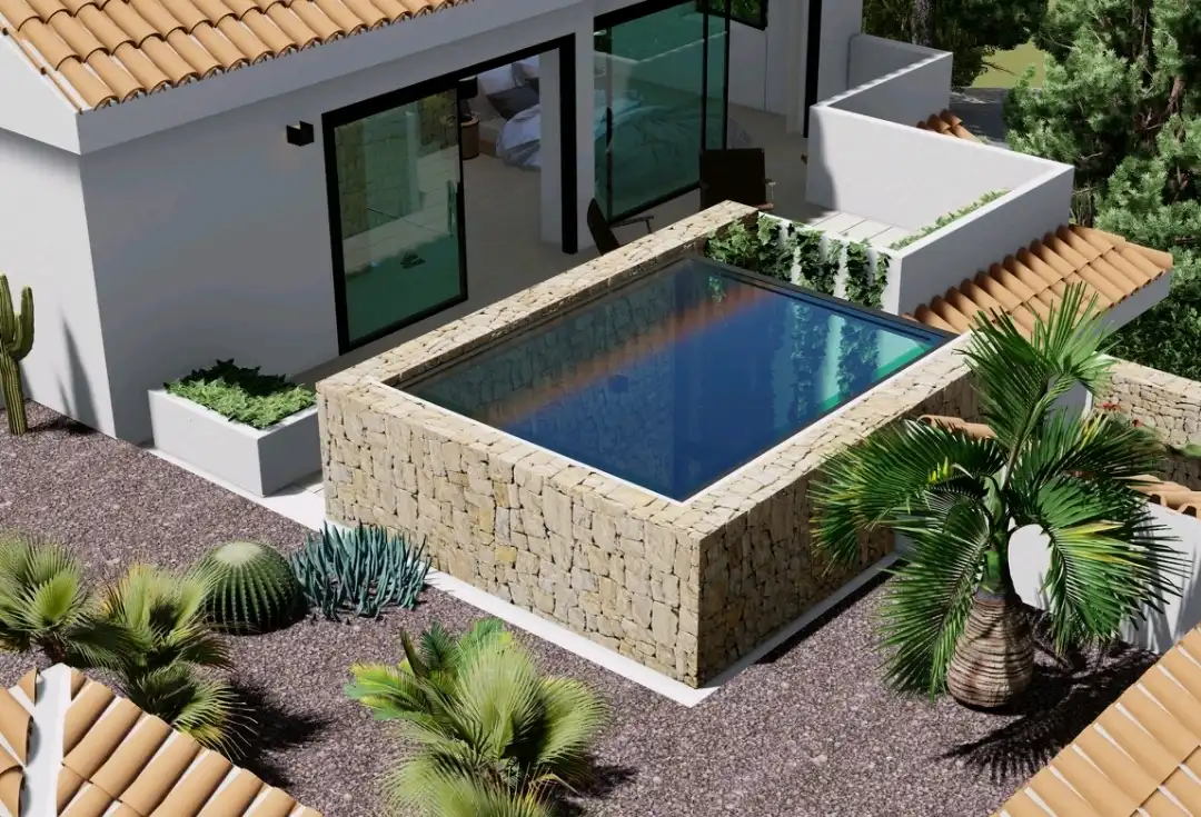 Piscina de Casa o xalet en venda en Calvià amb Aire condicionat, Calefacció i Terrassa