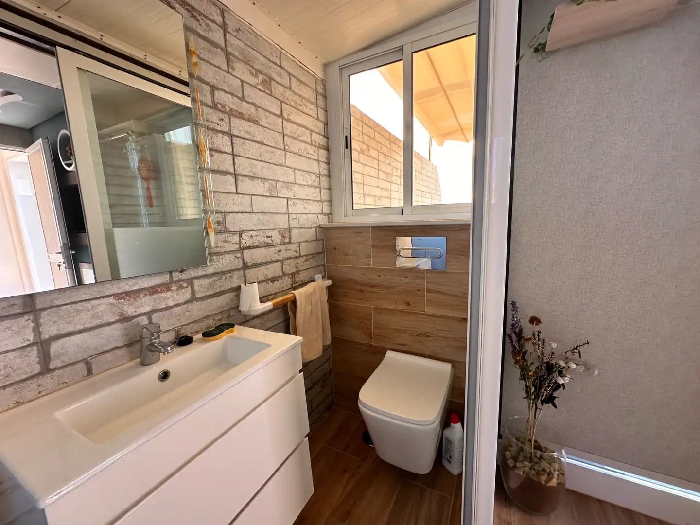 Baño de Casa o chalet en venta en Adeje con Aire acondicionado, Jardín privado y Terraza