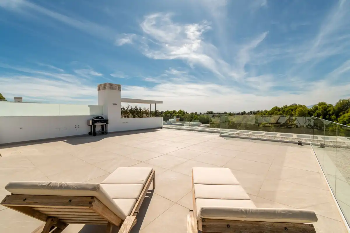 Terrassa de Casa o xalet en venda en Marbella amb Terrassa i Piscina