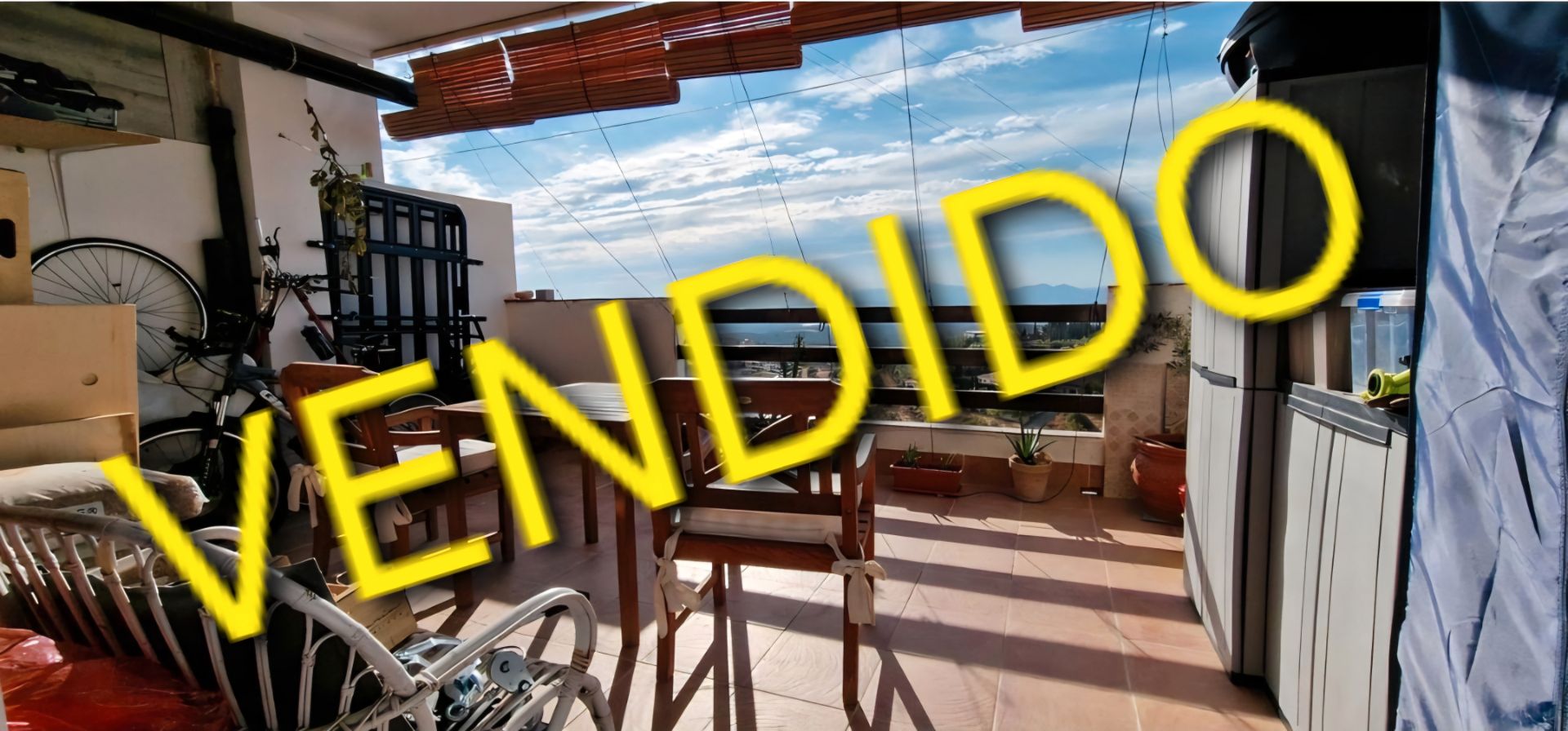 Terrace of Apartment for sale in Cogollos de la Vega  with Air Conditioner, Terrace and Furnished