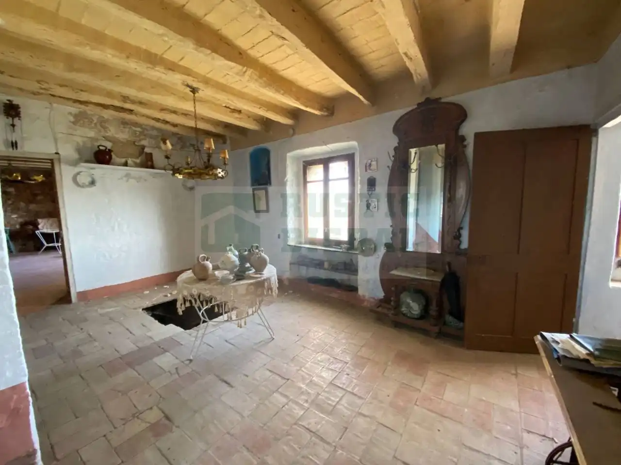 Sala de estar de Finca rústica en venta en Pontós con Jardín privado