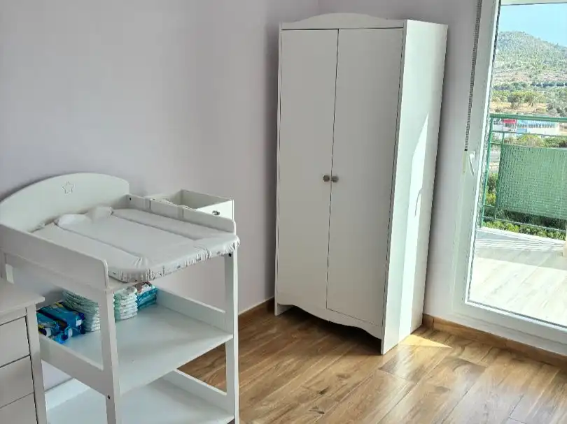 Dormitori de Casa o xalet en venda en Finestrat amb Aire condicionat, Terrassa i Balcó