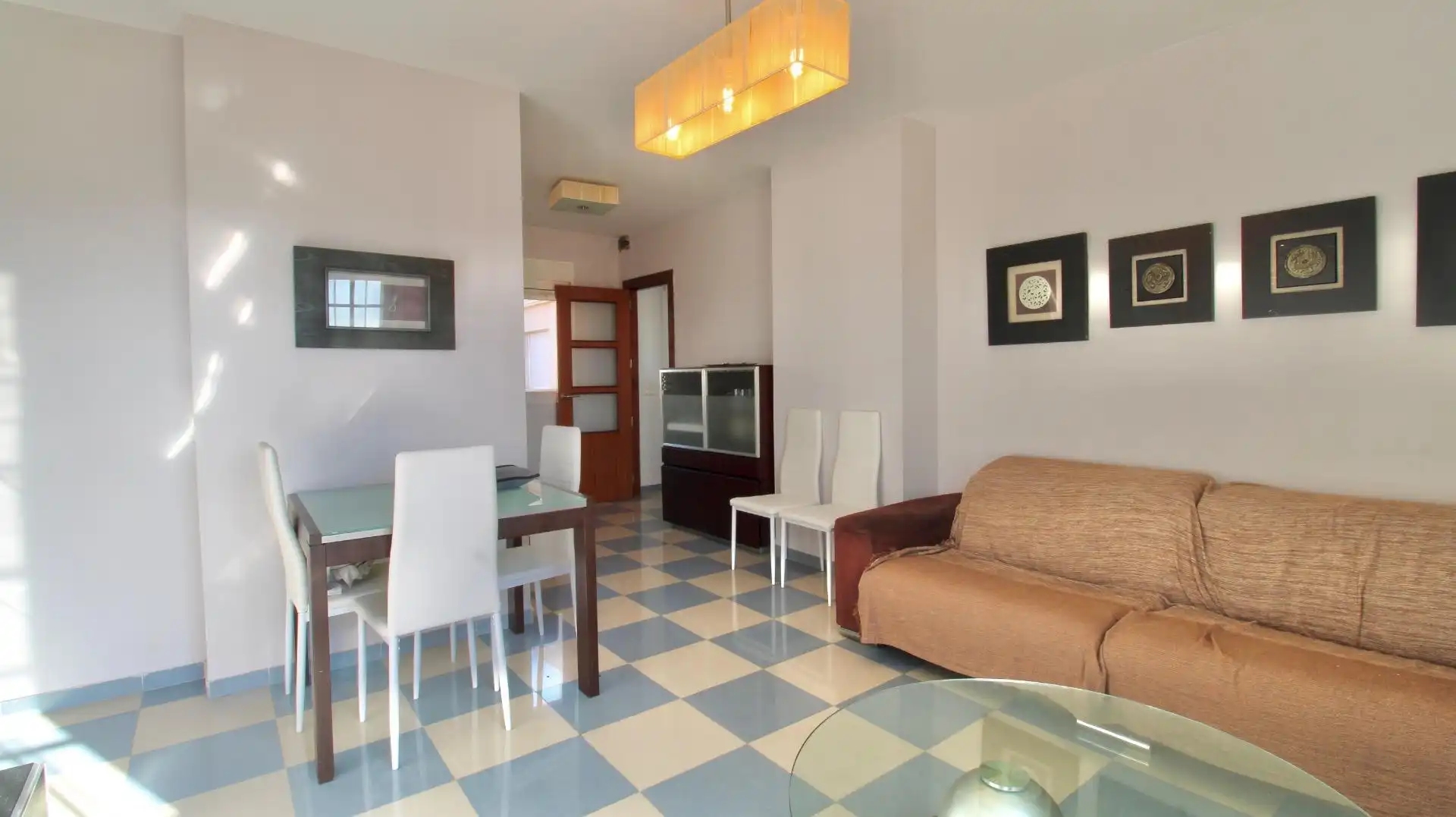Sala de estar de Ático en venta en Roquetas de Mar con Aire acondicionado, Calefacción y Terraza