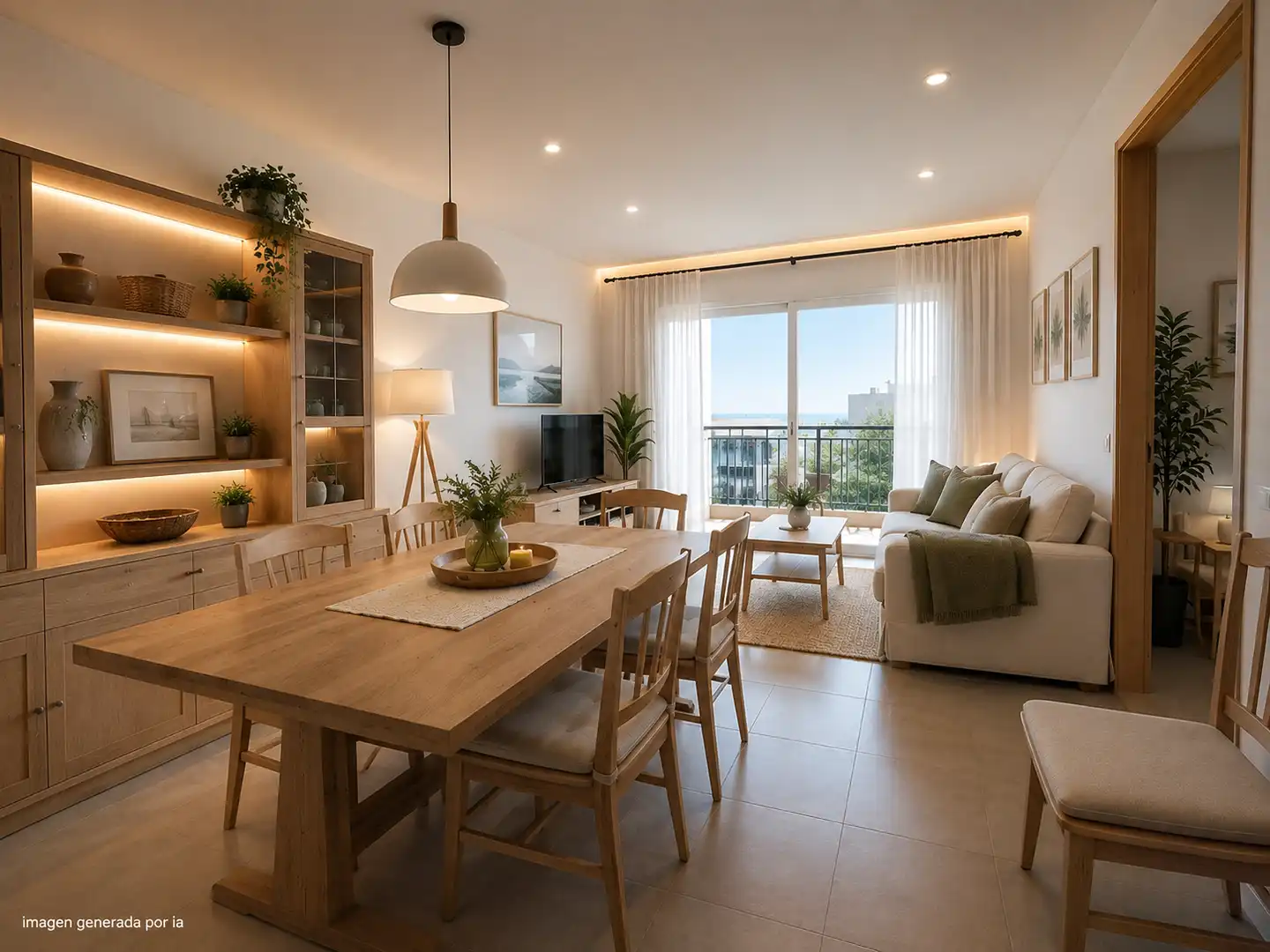 Wohnzimmer von Wohnungen zum Verkauf in Palamós mit Heizung und Terrasse