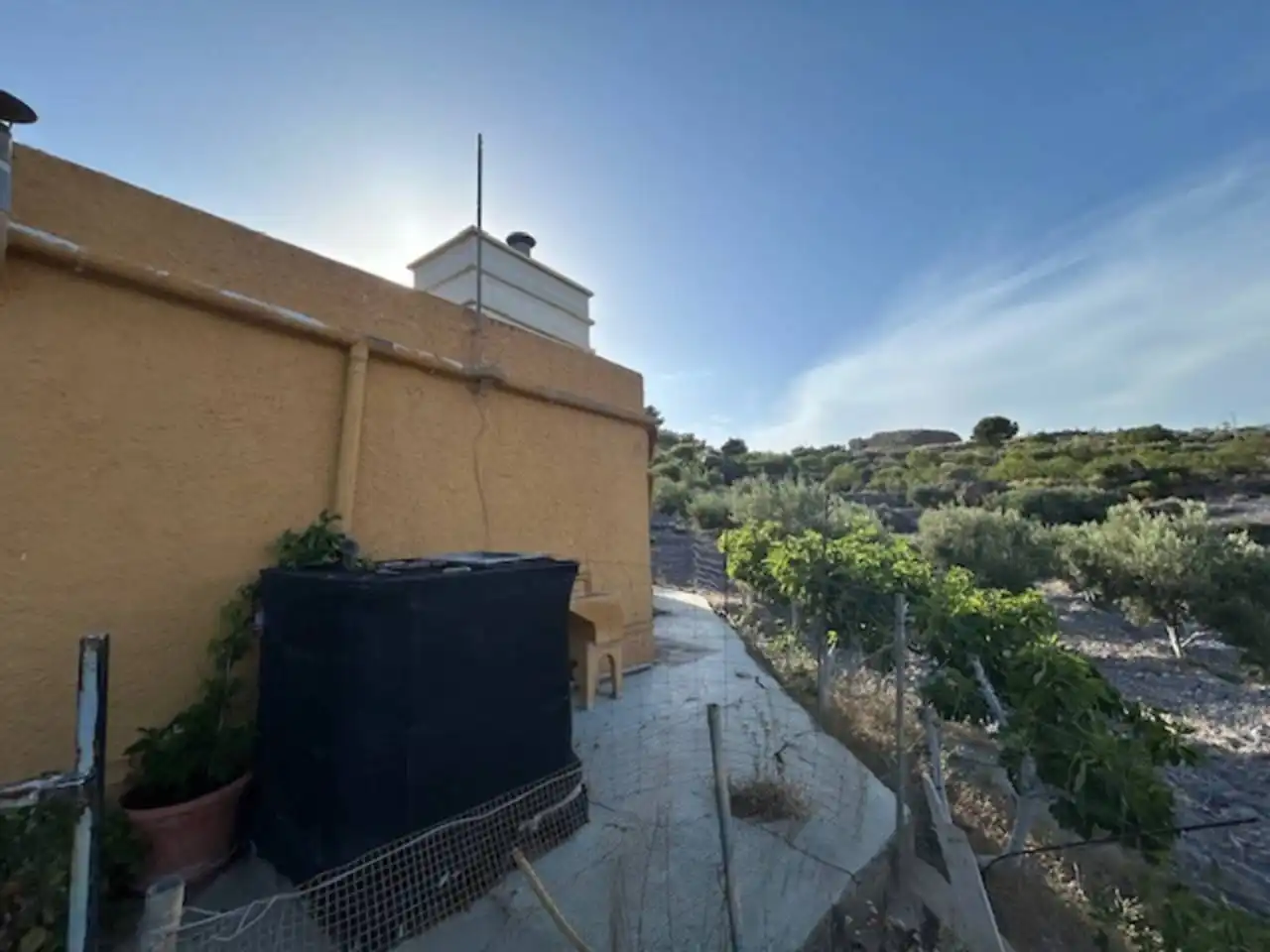 Vista exterior de Finca rústica en venda en Felix amb Jardí privat, Terrassa i Moblat