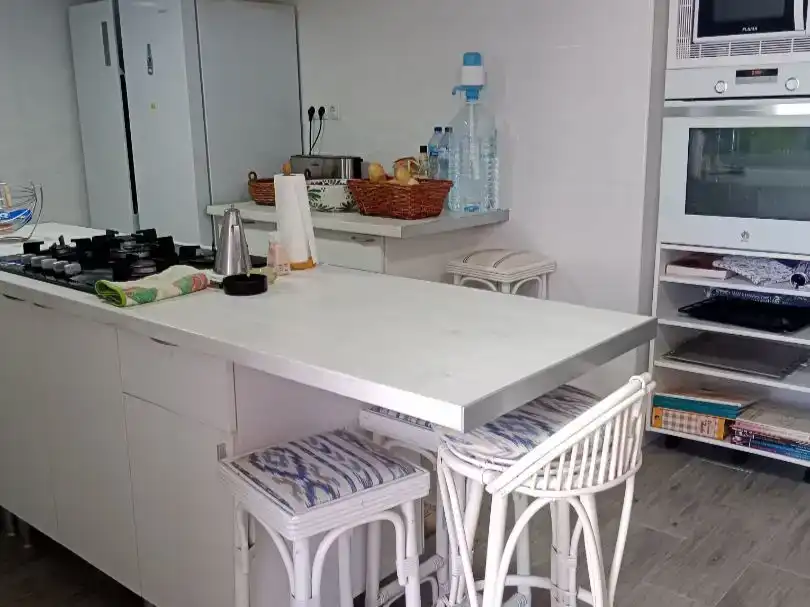 Küche von Country house zur Miete in Algueña mit Möbliert