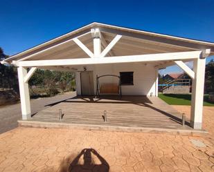 Terrace of House or chalet for sale in Albalate de Zorita  with Air Conditioner, Private garden and Swimming Pool