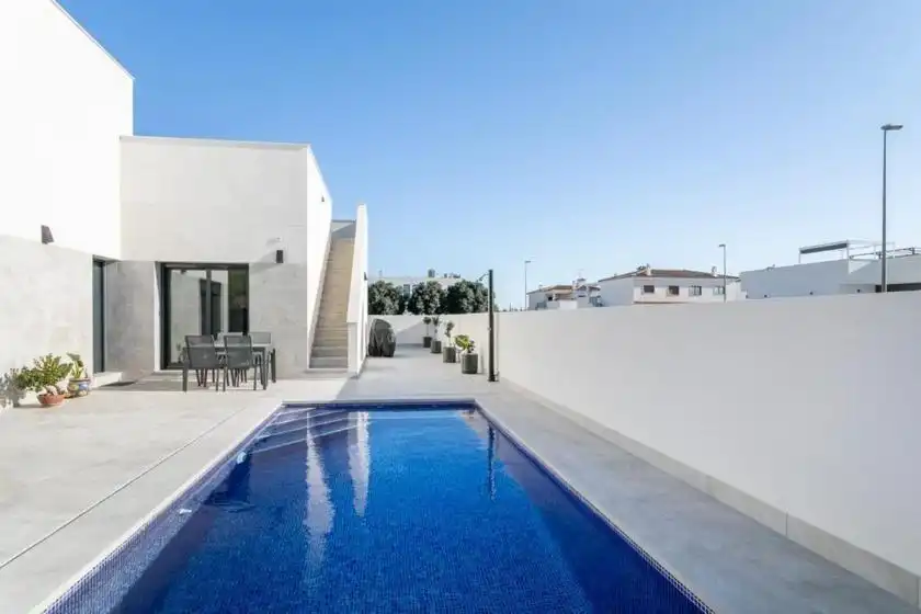 Piscina de Casa o xalet en venda en Daya Nueva amb Jardí privat i Terrassa