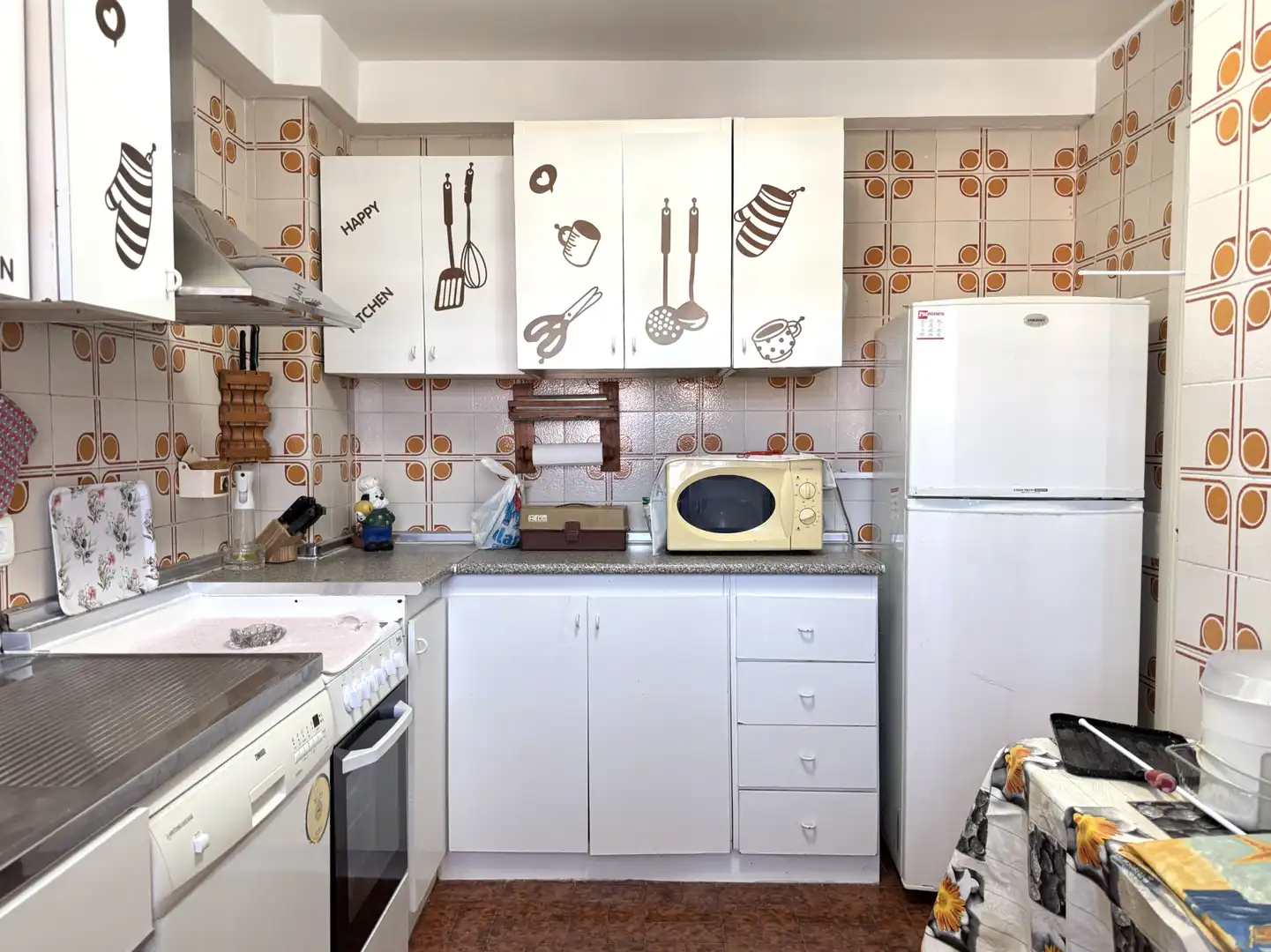 Kitchen of Flat for sale in Santa Susanna  with Terrace, Furnished and Balcony