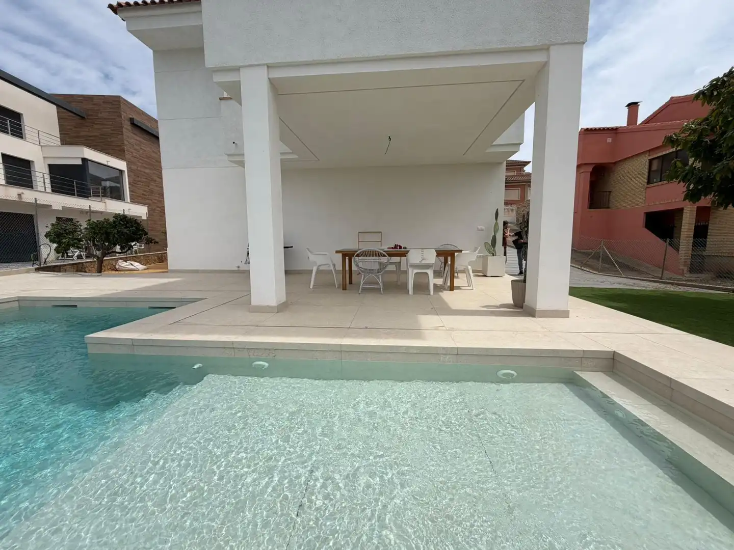 Swimming pool of Houses for sale in Águilas  with Heating, Private garden and Terrace