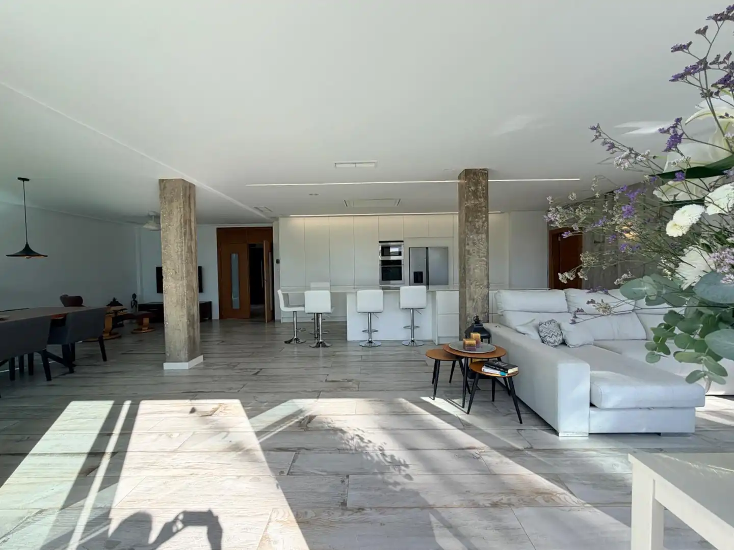 Sala de estar de Casa o chalet de alquiler en Elche / Elx con Aire acondicionado, Calefacción y Jardín privado