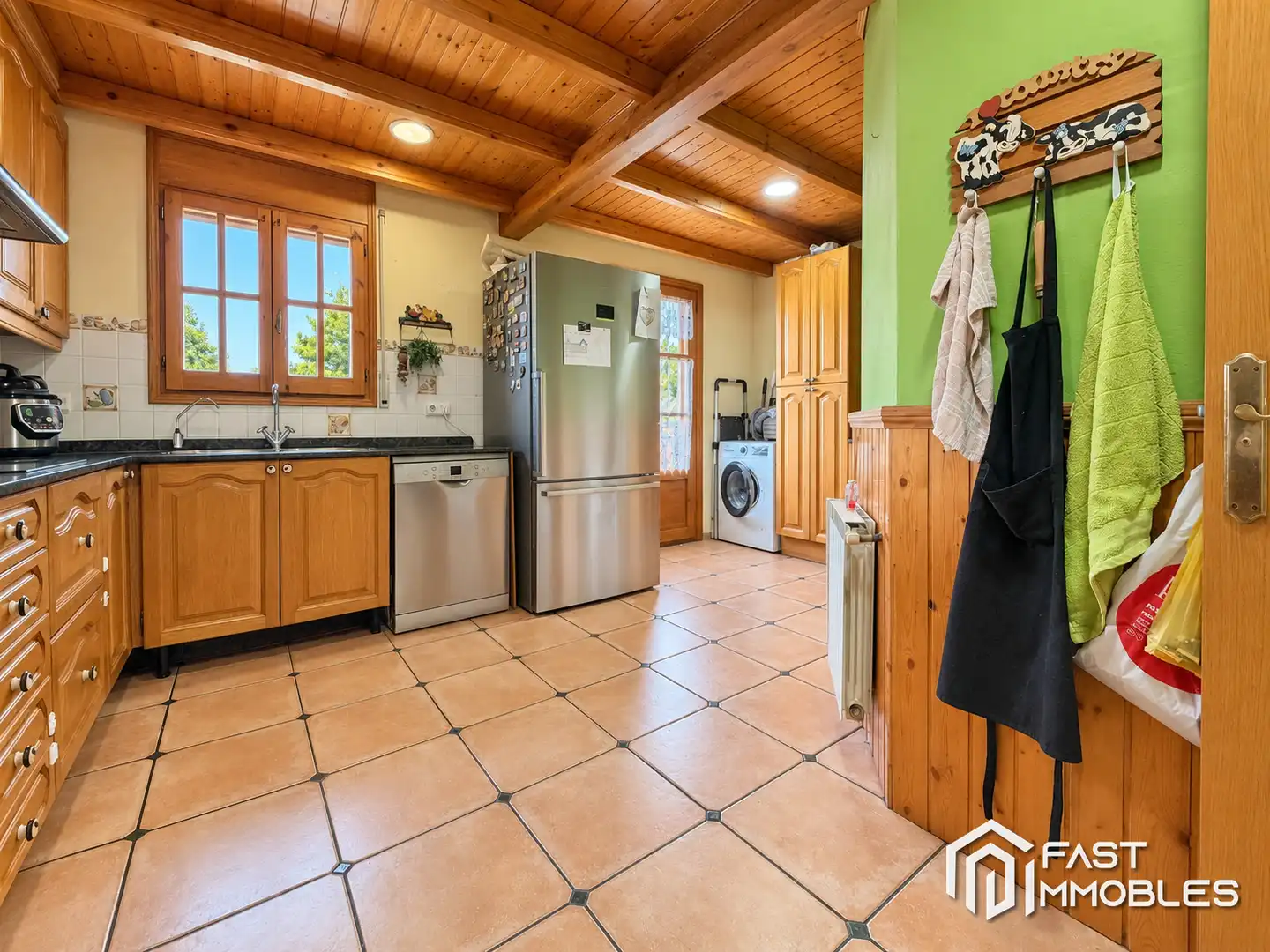 Cocina de Casa adosada en venta en Ponent