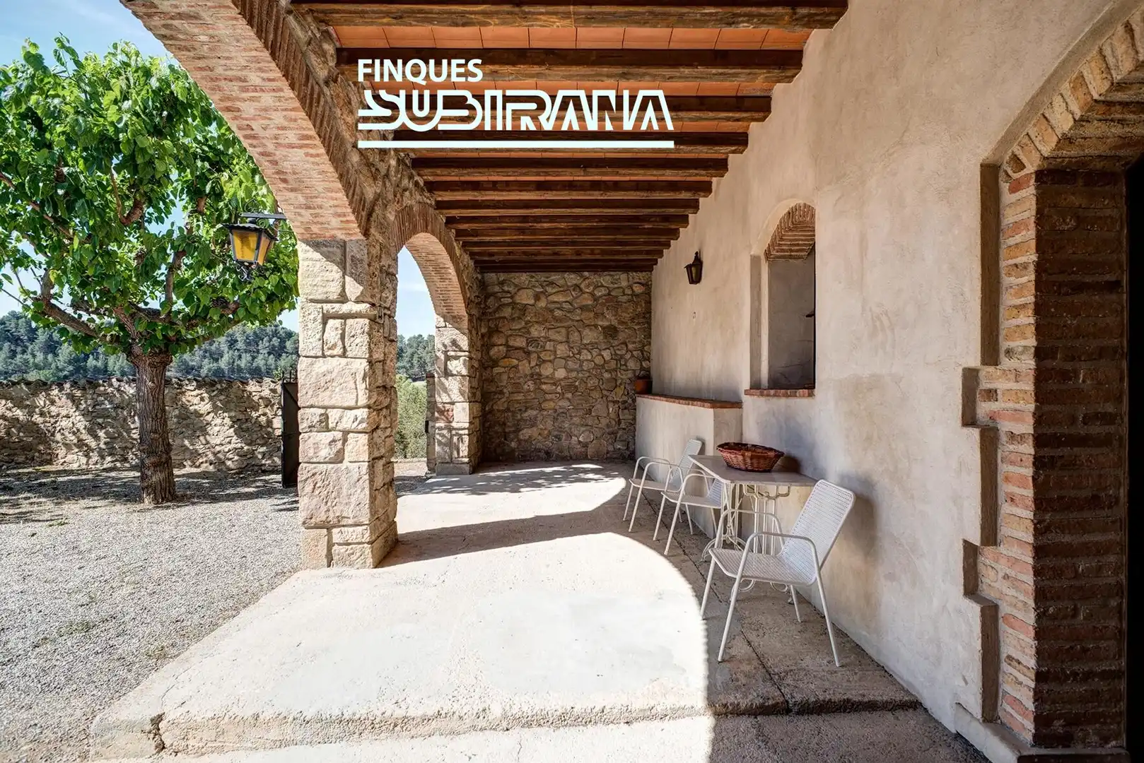 Terraza de Finca rústica en venta en Igualada con Calefacción, Jardín privado y Terraza