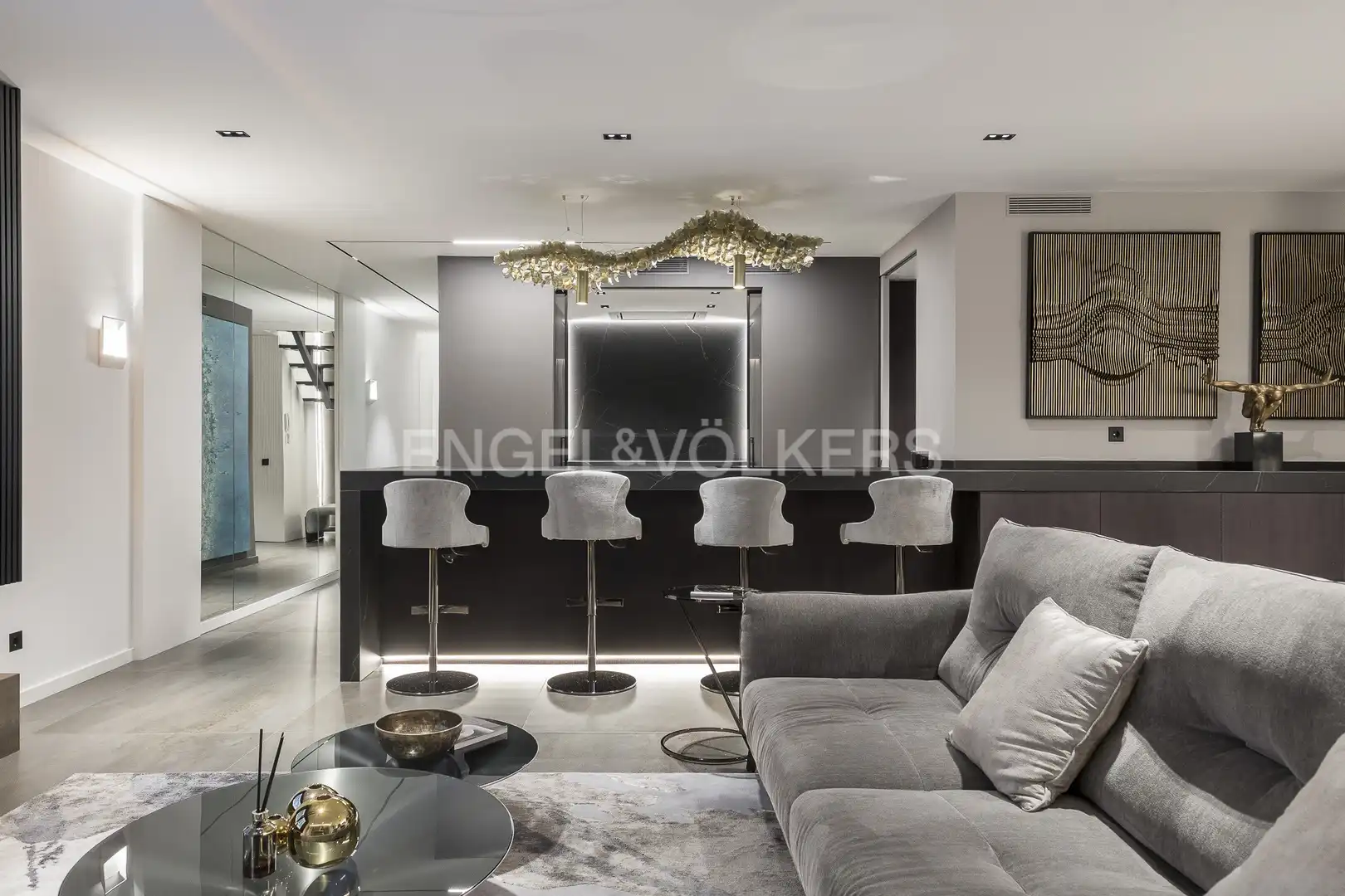 Living room of Attic for sale in Barcelona  with Air Conditioner, Heating and Terrace