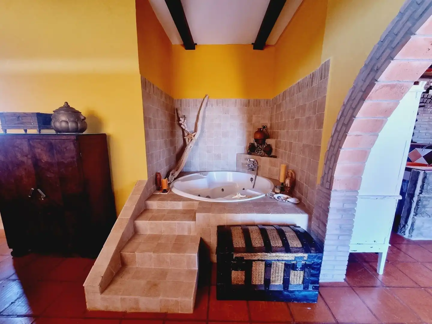 Baño de Casa o chalet en venta en Cuevas del Almanzora con Aire acondicionado, Terraza y Amueblado