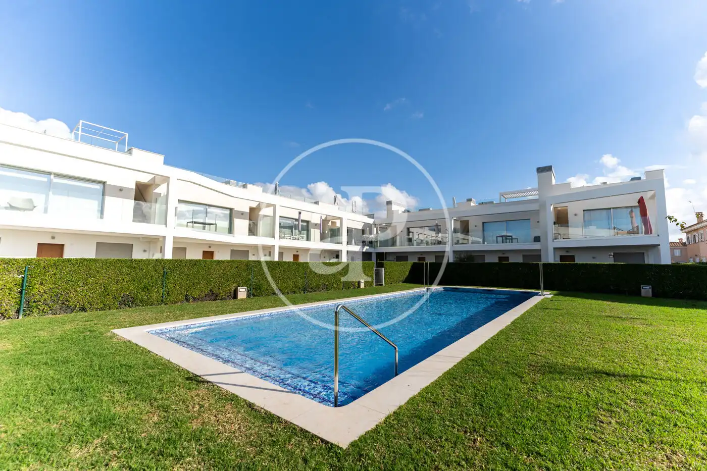 Piscina de Casa adosada en venta en  Palma de Mallorca con Aire acondicionado, Calefacción y Jardín privado