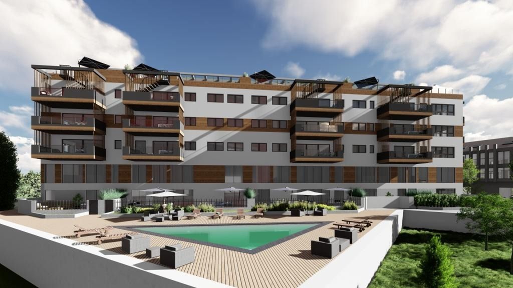 Exterior view of Flat for sale in Mos  with Heating, Private garden and Terrace