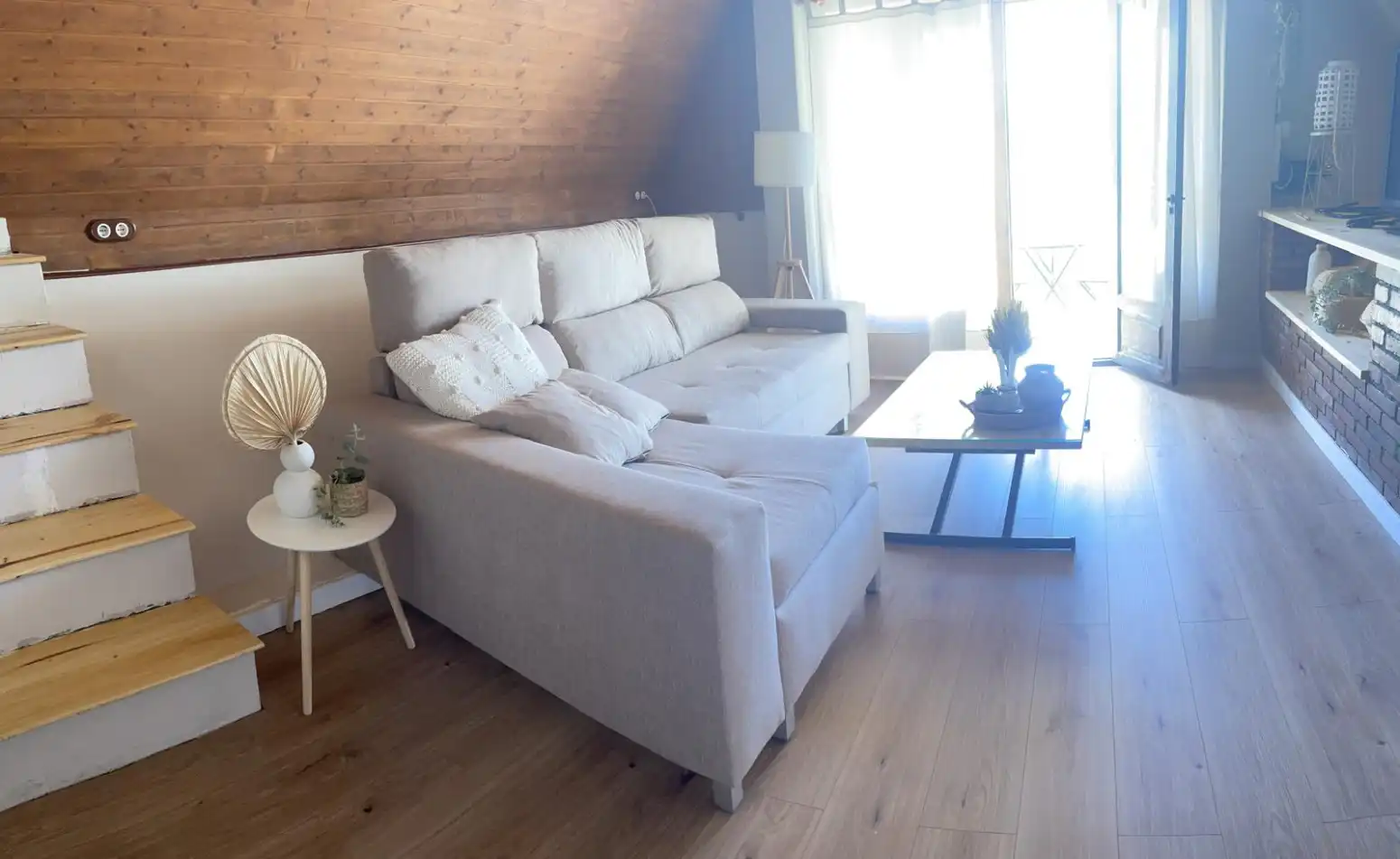 Wohnzimmer von Wohnung zur Miete in Torremolinos mit Terrasse und Möbliert
