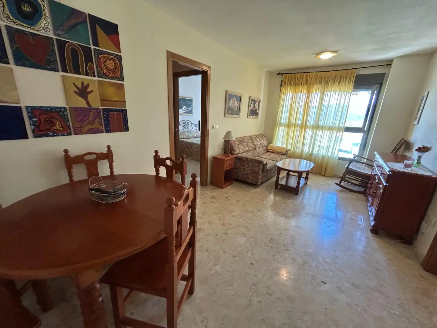 Sala de estar de Piso en venta en Cullera con Aire acondicionado y Amueblado
